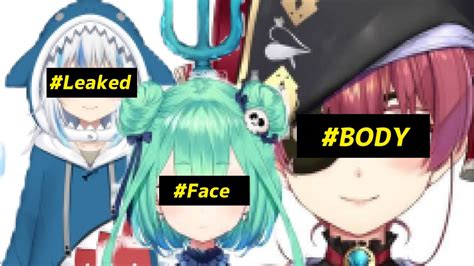 During on live television, 2 notable Vtuber have been revealed to the public. . Hololive leaked faces